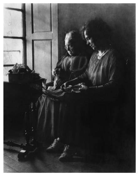 Sewing_by_the_window