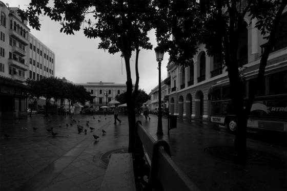 Raining