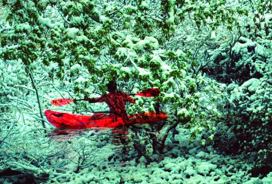 Snow_kayaking