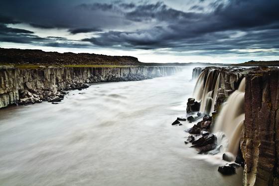 Selfoss_before_storm