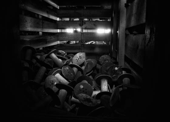 Silk_mill_bobbins