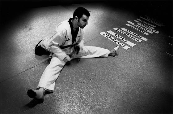 Taekwondo_athlete_trainig