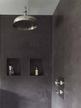 Polished plaster shower