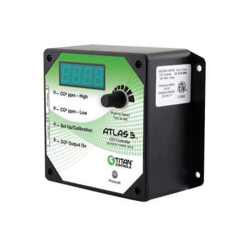 Titan Controls Atlas 3 -  Day/Night CO2 Monitor/Controller