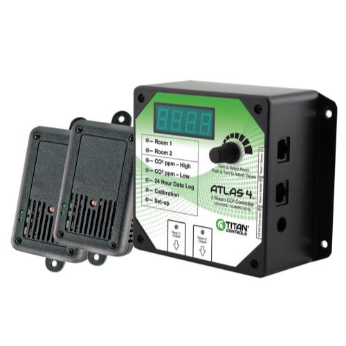 Titan Controls Atlas 4 - 2 Room CO2 Monitor/Controller