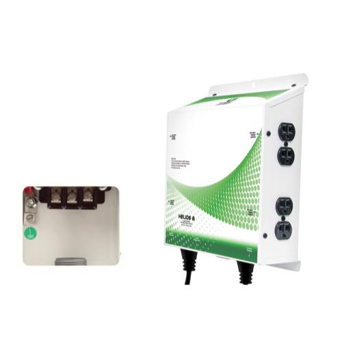 Titan Controls Helios 8 - 8 Light 240 Volt Controller w/ Dual Trigger Cords