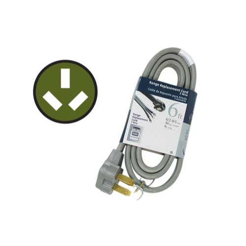 Power Cord 50 Amp w/ Plug 6 ft 6/2 - 8/1 Gauge
