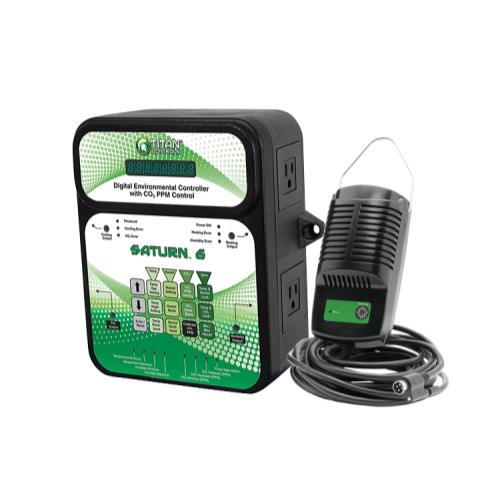 Titan Controls Saturn 6 - Digital Environmental Controller with CO2 PPM Control