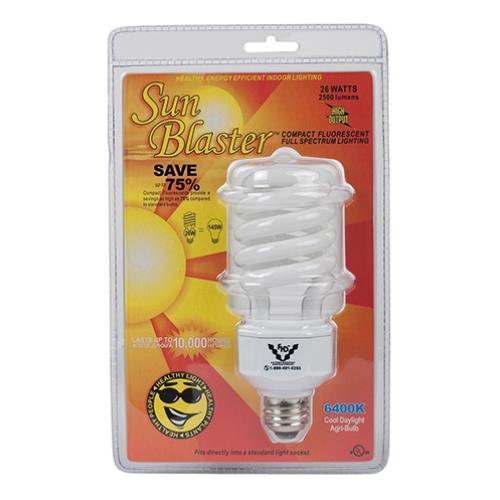 SunBlaster CFL 26 Watt 6400K (12/Cs)