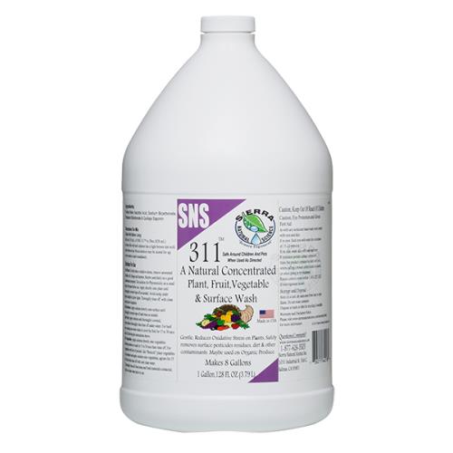 SNS 311 Plant & Vegetable Wash Gallon (4/Cs)
