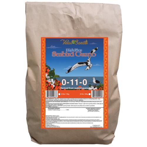 Vital Earth's High Phos Seabird Guano 22 lb