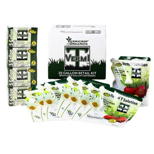 Vermi T Bio-Cartridge 10 Gallon Retail Kit