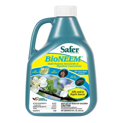 Safer BioNeem Multi-Purpose Insecticide Conc. Pint (6/Cs)