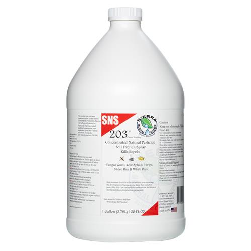 SNS 203 Conc. Pesticide Soil Spray/Drench 4 oz Pouch (10/Cs)