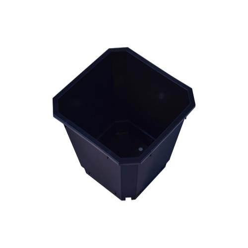Maxipot Black 9.6 in x 9.6 in x 11.5 in (25/Cs)