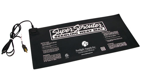 Super Sprouter Seedling Heat Mat 10 in x 21 in (10/Cs)