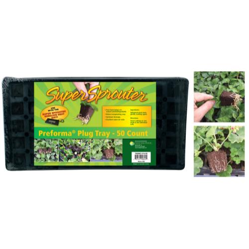 Super Sprouter Preforma Cutting Tray w/ Plugs (5/Cs)