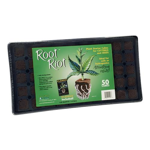 Root Riot 25 Cube Tray w/ Clonex Gel (20/Cs)