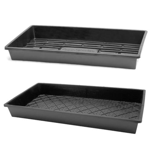 Super Sprouter Quad Thick 10 x 20 Tray - No Hole (25/Cs)