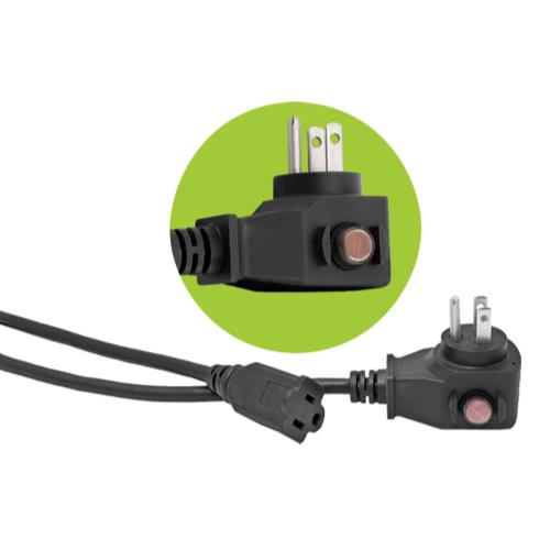 Power All Commercial Grade 125 Volt 10 ft Cord w/ Circuit Breaker -16 Gauge