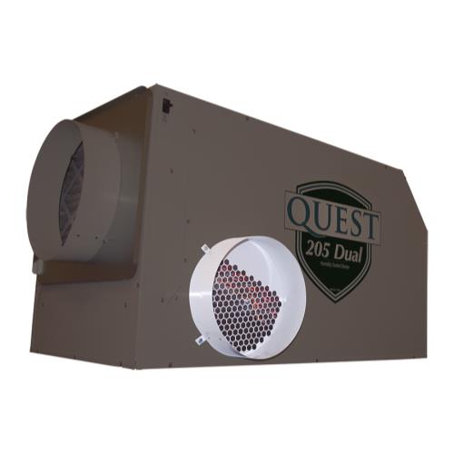 Quest Supply Air Duct Collar for Overhead Style Dehumidifier