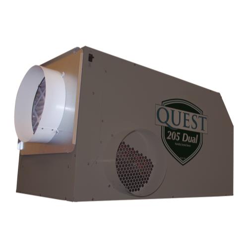 Quest Return Air Duct Collar for Overhead Style Dehumidifier