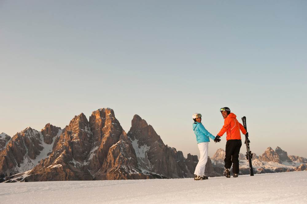 Disfruta de tus vacaciones en la nieve en los Dolomitas