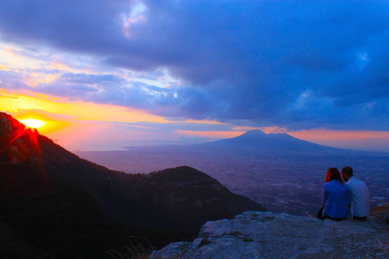 Atardecer en el Vesubio © ferendus