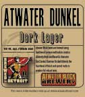 Atwater Dunkel Beer 2148