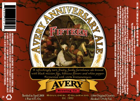 Avery 15 Anniversary Ale Beer