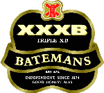 Bateman's XXXB Beer 1657