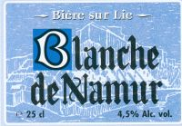 Blanche de Namur Beer 686