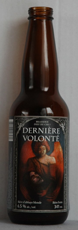 Dieu du Ciel Derniere Volonte Beer 1794