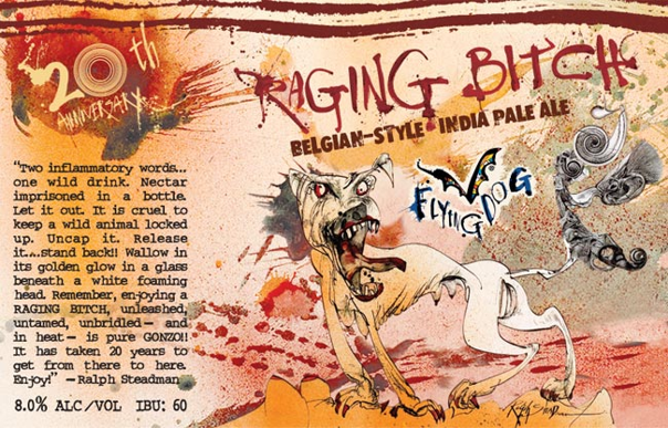 Flying Dog Raging Bitch Beer 2426