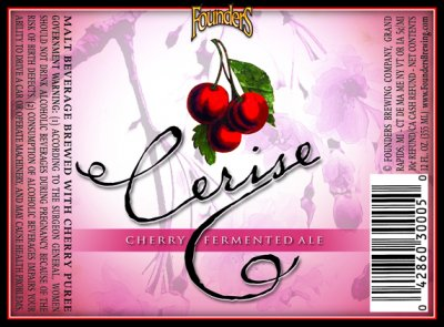 Founders Cerise Beer 1905