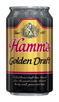 Hamms Golden Draft Beer