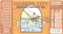 Harbor City Full Tilt IPA Beer 1977
