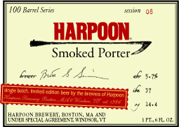 Harpoon Smoked Porter Beer 1103