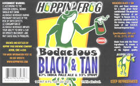 Hoppin Frog Bodacious Black & Tan Beer