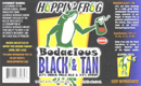 Hoppin Frog Bodacious Black & Tan Beer 1966