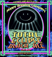 Hoppy Total Eclipse Black Ale Beer 1737