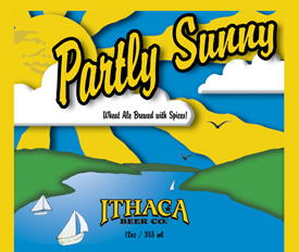 Ithaca Partly Sunny Beer 2115