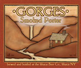 Ithaca Gorges Smoked Porter Beer 1900