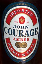 John Courage Amber Beer 555