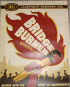 Lakefront Bridge Burner Strong Ale Beer