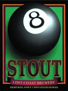 Lost Coast 8 Ball Stout Beer