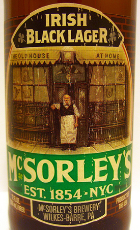 McSorley's Irish Black Lager Beer 2177