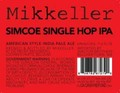 Mikkeller Single Hop Simcoe IPA Beer 1931