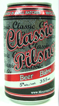 Mountain Crest Classic Pilsner Beer
