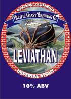 Pacific Coast Leviathan Imperial Stout Beer